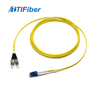 Cavo di toppa a fibra ottica monomodale di MP FC/UPC - saltatore a fibra ottica di LC/UPC MP DX