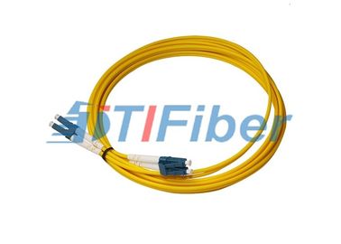 st FC dello Sc di LC a fibra ottica monomodale a fibra ottica del saltatore del cavo di toppa di 2.0mm