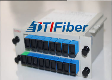 1X8/ separatore a fibra ottica 1x16 con il modulo del separatore del connettore/SpA di SC/UPC (tipo dell'inserzione)