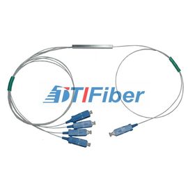 Separatore di fibra ottica della soluzione 1x2 di FTTH mini con la fibra di 0.9mm ed il connettore di SC/APC
