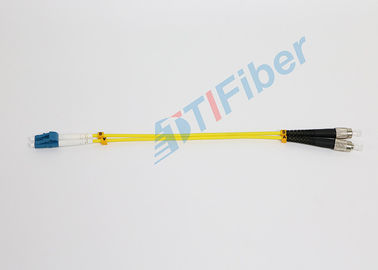 FC - cavo di toppa di fibra ottica del duplex del cavo a fibre ottiche di singolo modo di LC