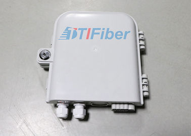 Supporto a fibra ottica della parete di recinzione della fibra di 8 dei porti FTTH di gocce di distribuzione ABS della scatola