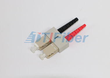 Connettori a fibra ottica PC/dello Sc per fibra Patchcords, connettori della fibra mista