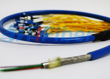 Treccia a fibra ottica dell'armatura dello Sc della st LC FC mista per il quadro d'interconnessione di fibra e l'adattatore della fibra