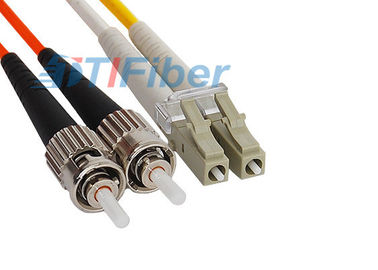 FC/PC cavo di toppa a fibra mista PC/di LC OM3, cavo di toppa duplex duplex