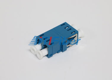Colore blu LC dell'ABS/adattatore a fibra ottica dell'APC singolo, alta attenuazione di riflessione