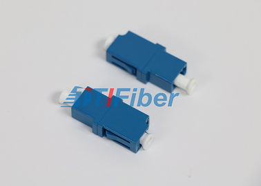 Colore blu LC dell'ABS/adattatore a fibra ottica dell'APC singolo, alta attenuazione di riflessione