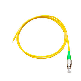 Rivestimento giallo a fibra ottica di Pigatil 3.0mm LSZH di singolo modo della treccia