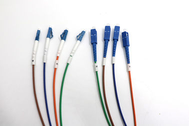 Sc/UPC approvazione a fibra ottica dello SGS del rivestimento del centro LSZH di modo 4 del cavo a toppa UPC/di LC multi