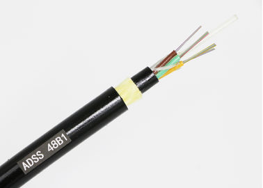 All'aperto misto a fibra ottica non corazzato del cavo di Ethernet di ADSS con la singola guaina