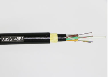 All'aperto misto a fibra ottica non corazzato del cavo di Ethernet di ADSS con la singola guaina