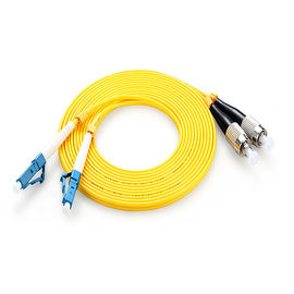 Sc della st a fibra ottica duplex semplice LC FC del cavo di toppa UPC/PC/APC con perdita di inserzione bassa