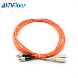 Duplex a fibra ottica FC - lunghezza del cavo del cavo di toppa del saltatore all'aperto di Customsized del connettore dello Sc