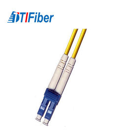 Treccia ottica 9/125 LC, linea a fibra ottica della fibra di MP di 0.9mm OFNP con rivestito