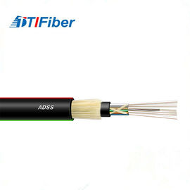 La toppa a fibra ottica non metallica cabla ADSS 6/12 centri con la portata di 120m 100m 80m