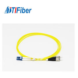 Cavo a fibra ottica durevole della toppa di singolo modo, FC alla fibra ottica del cavo di toppa di LC