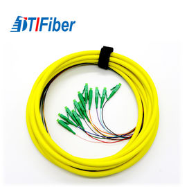 Connettore semplice della st dello Sc FC di LC della treccia a fibra ottica monomodale del saltatore per le coppie