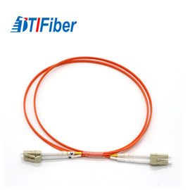 La toppa a fibra ottica mista bassa di perdita di inserzione cabla il millimetro 62,5 OM1 LC al tipo di LC