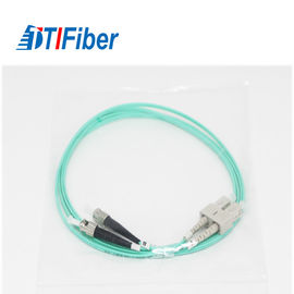 Cavo di toppa a fibra ottica OM3 50/125 FC modo duplex/fibre dello Sc al multi con l'acqua