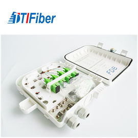 Separatore di caso della metropolitana d'acciaio della scatola di distribuzione della fibra del supporto della parete dei porti di FTTH IP65 8 1x8 mini