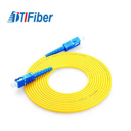 Cavo di toppa a fibra ottica all'aperto SC/UPC-SC/UPC 2.0MM LSZH per le reti di telecomunicazione