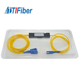 GLI ABS dello SpA a fibra ottica 1310/1550nm 0.9mm del separatore di FBT 1X2 2x2 scrivono per il sistema di FTTX
