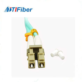 1~144 multi fibre Lc al cavo di toppa a fibra ottica misto OM3 di Lc