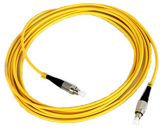 Cavo di toppa della fibra di FC con cavo giallo, MP, fibra ottica di millimetro