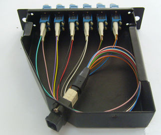 quadro d'interconnessione del duplex 3U MPO dello Sc dei connettori di 12pcs LC per MPO Casstte