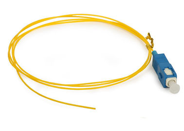 0.9mm 6core, 12core treccia a fibra ottica della st MP con cavo a fibre ottiche giallo