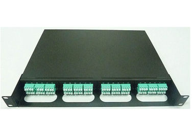 Tormenti FTTX montato 19' quadro d'interconnessione di MPO con 12pcs MPO - cassette di LC