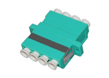 LC OM3 Quad adattatore a fibra ottica per LAN ottico Blu / Beige / Aqua