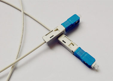 La soluzione semplice del singolo modo FTTH del cavo flessibile con Sc digiuna connettore
