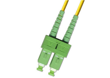 Connettore a fibra ottica APC/di LC CATV per il cavo di toppa di fibra ottica