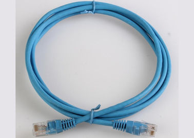 Il Ripcord ha torto il cavo della toppa della rete di lan di paia Cat6 per la rete Ethernet