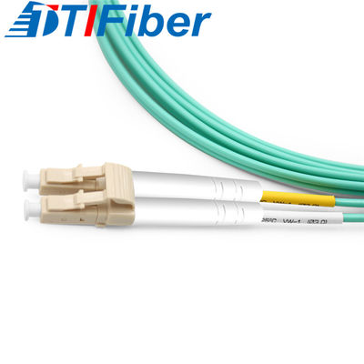 Tipi a fibra ottica duplex diametro OM3 LC/UPC-ST/UPC di 2.0MM del connettore di cavi della toppa