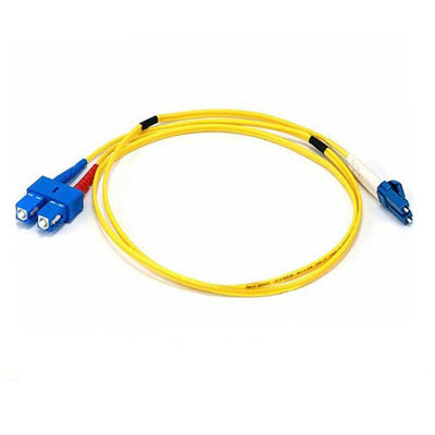 Fibra monomodale a fibra ottica semplice Jumper Cables del cavo di toppa di LSZH