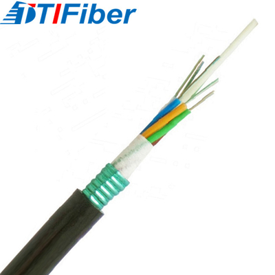 GYFTS 24 svuotano il cavo a fibre ottiche sepolto diretto monomodale di G652D FRP