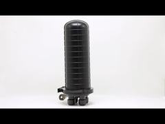 Scatola Mini Cupola in Fibra Ottica 12 Fibre 24 Fibre 36 Fibre 1 Ingresso 2 Uscite Nera Giunzione Fibra Ottica