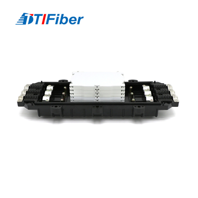 Tipo orizzontale della giuntura di FTTH FTTX del centro a fibra ottica della chiusura 144