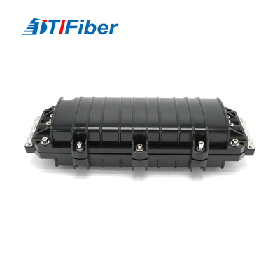 Tipo orizzontale della giuntura di FTTH FTTX del centro a fibra ottica della chiusura 144