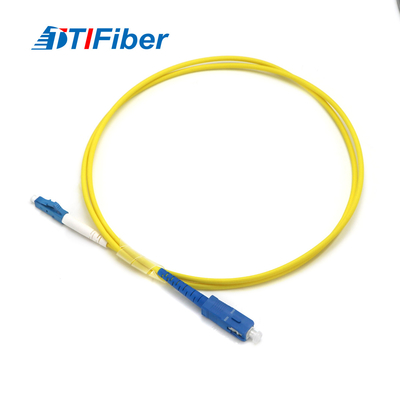 Simplex di fibra ottica del cavo di toppa di Lc/Sc/Fc/St G652d 9/125 MP