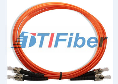 St/PC - st/PC Multinode 50/125 rivestimento a fibra ottica dell'arancia del cavo di saltatore LSZH