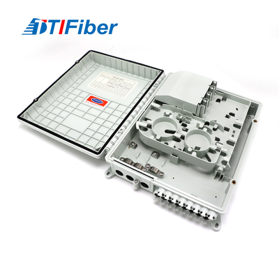 Materiale a fibra ottica caricato completo vuoto dell'ABS della scatola di distribuzione del centro all'aperto di FTTH 16