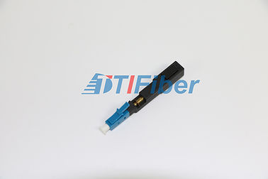 Connettori della fibra di singolo modo di LC UPC APC, connettore diretto diritto di LC di fibra ottica