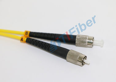 FC - cavo di toppa di fibra ottica del duplex del cavo a fibre ottiche di singolo modo di LC