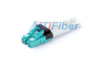 Connettori di cavo misti della fibra ottica di LC del duplex di verde blu per la rete di FTTX