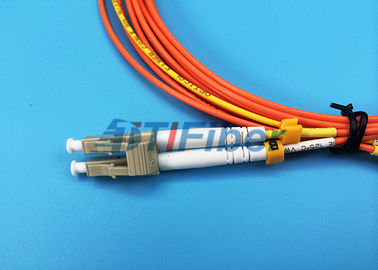 MP LC al cavo di condizionamento della toppa della fibra di toppa di millimetro LC di modo a fibra ottica del cavo - 1 metro