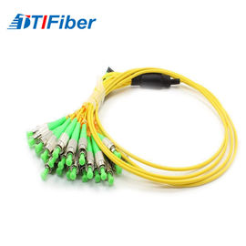 SC/APC- fibra a fibra ottica 24core del centro 12 del saltatore SC-SC APC della fibra del cavo di toppa di SC/APC multi