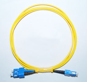 Cavo di toppa a fibra ottica monomodale dell'OEM SC/APC-SC/APC in attrezzature di comunicazione